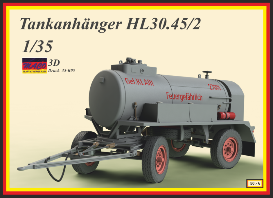 Tankanhänger HL30.45/2 (1/35)