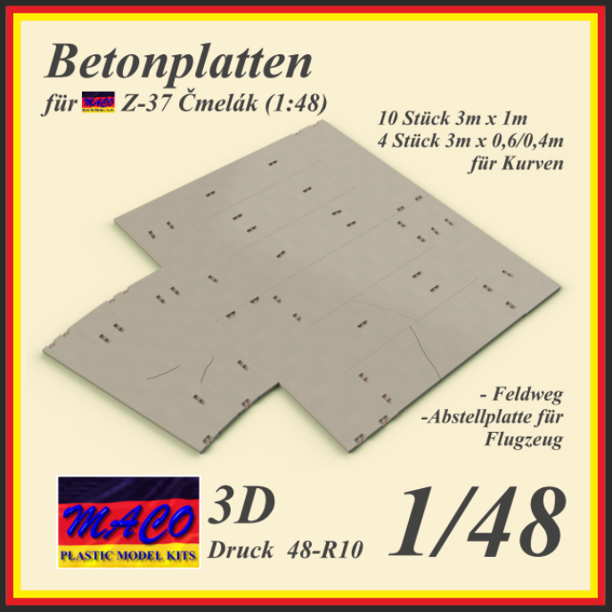 Betonplatten / Concrete slabs / Betonové desky