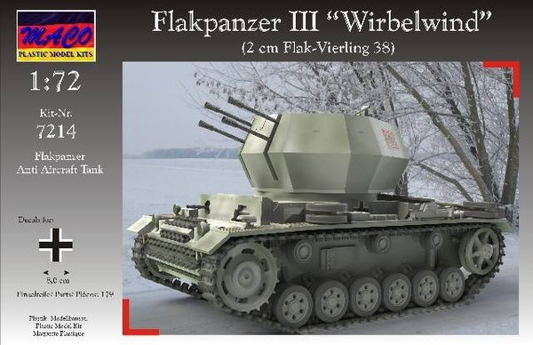Flakpanzer III "Wirbelwind" (1/72)