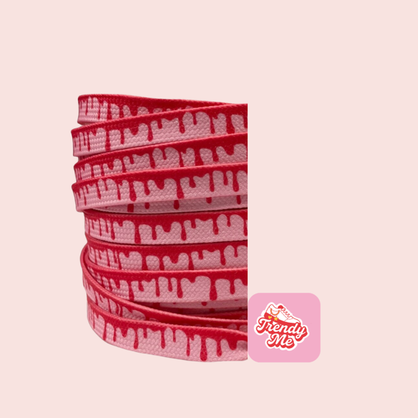 Verfdruppels 8mm Roze/Rood