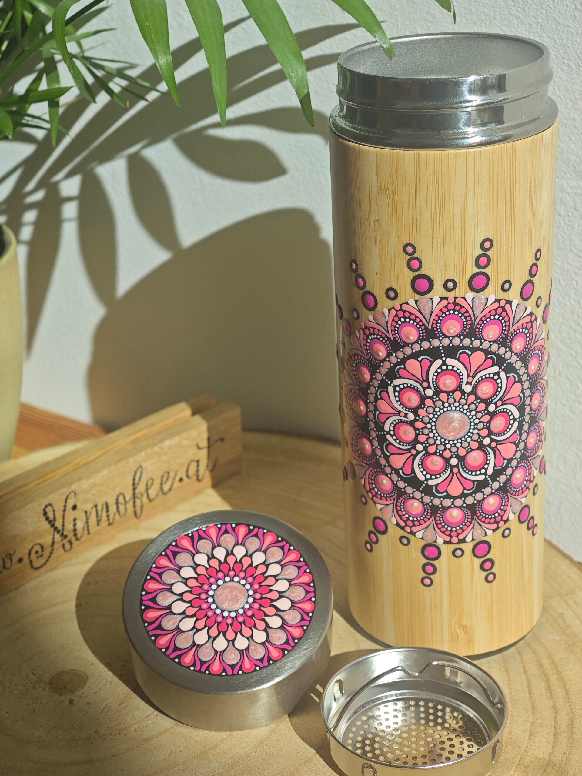 Thermosflasche Pink