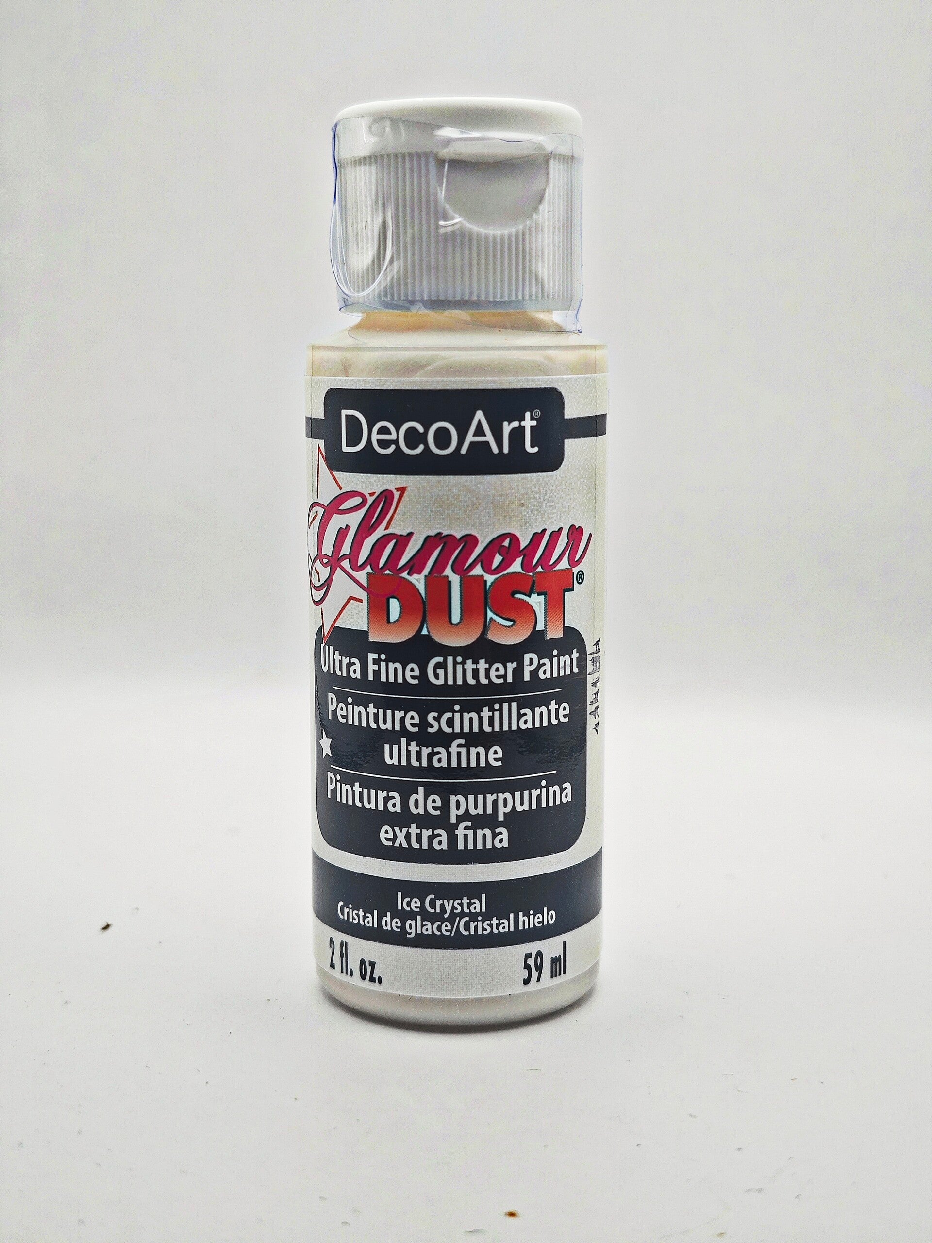 DecoArt Glamour Dust ICE CRYSTAL
