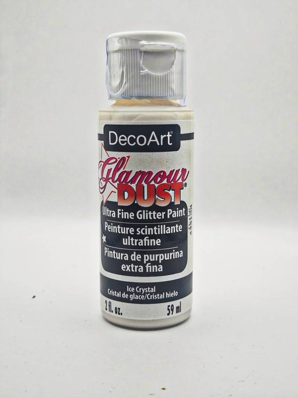 DecoArt Glamour Dust ICE CRYSTAL