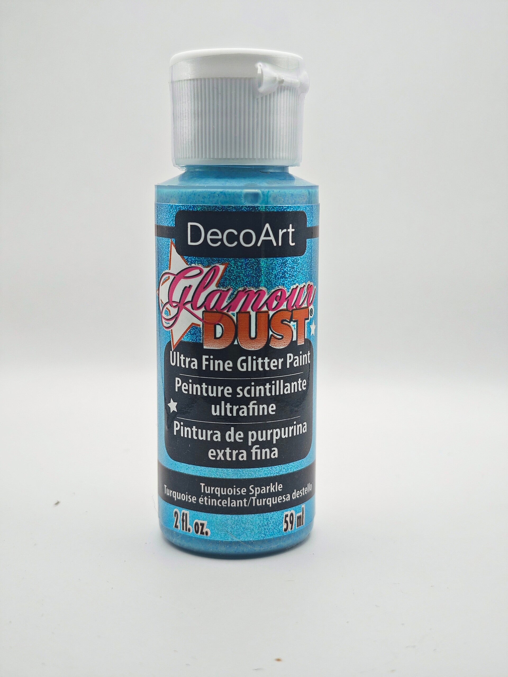 DecoArt Glamour Dust TURQUOISE SPARKLE