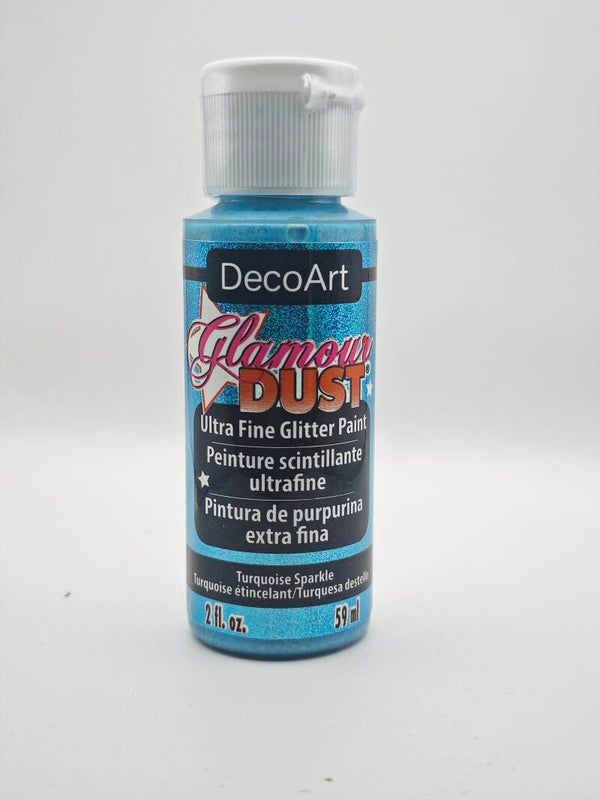DecoArt Glamour Dust TURQUOISE SPARKLE