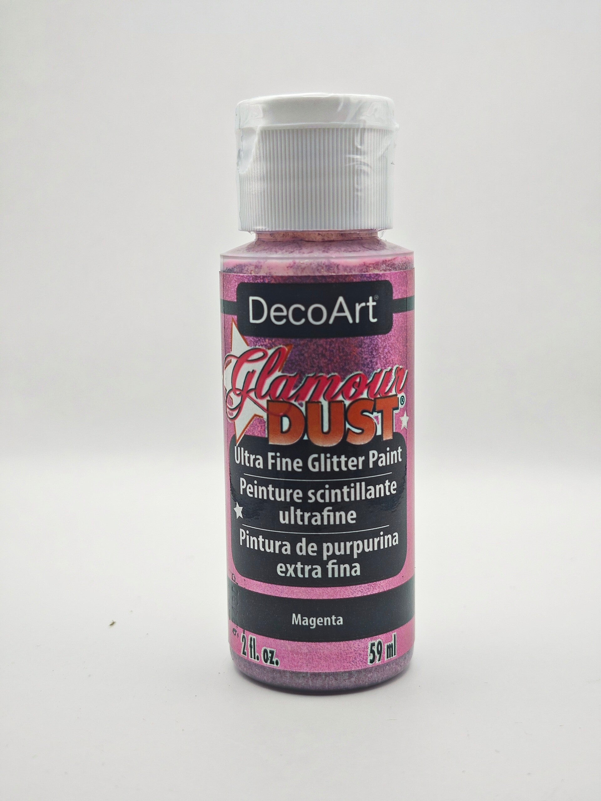 DecoArt Glamour Dust MAGENTA