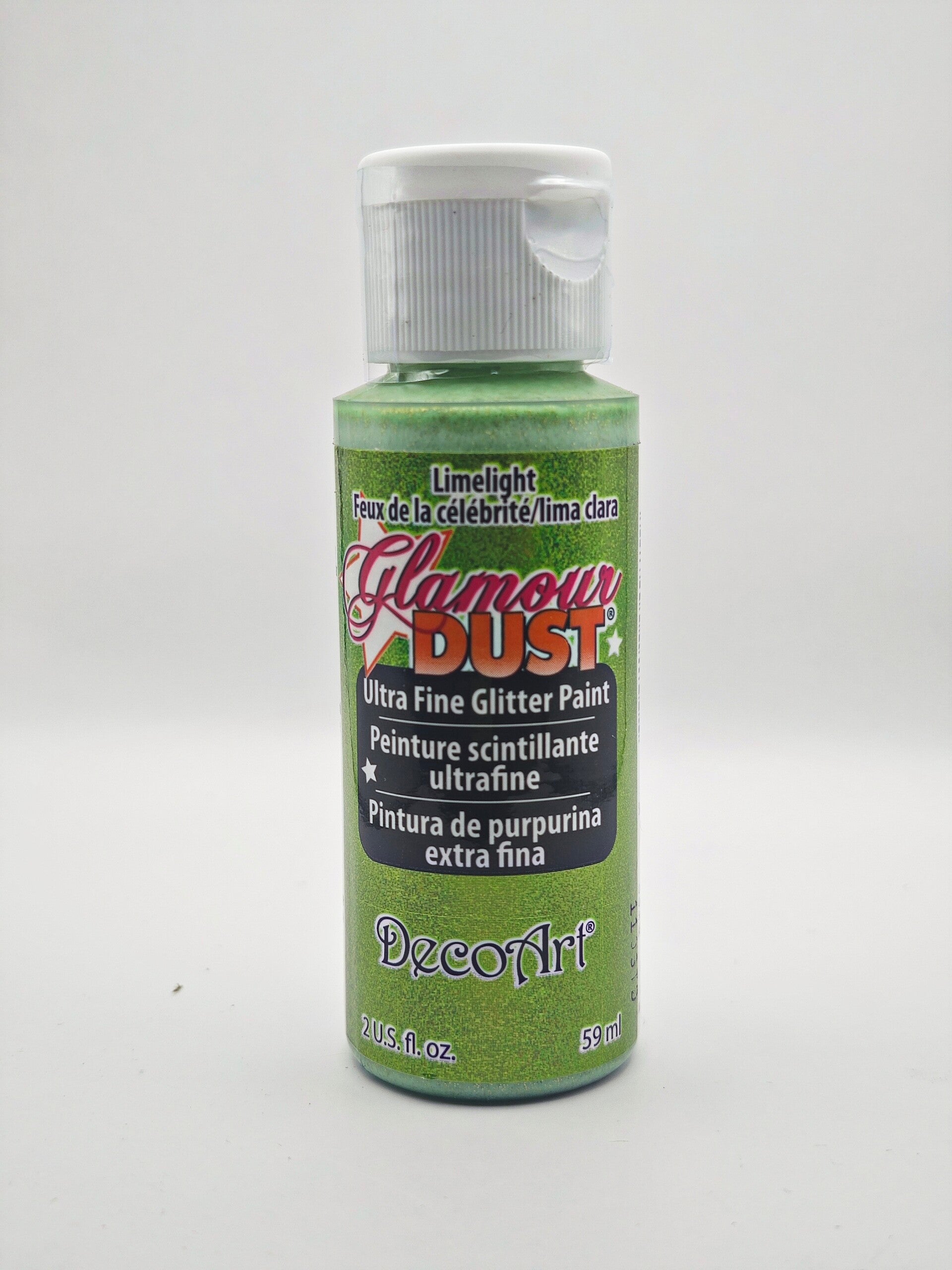 DecoArt Glamour Dust LIMELIGHT