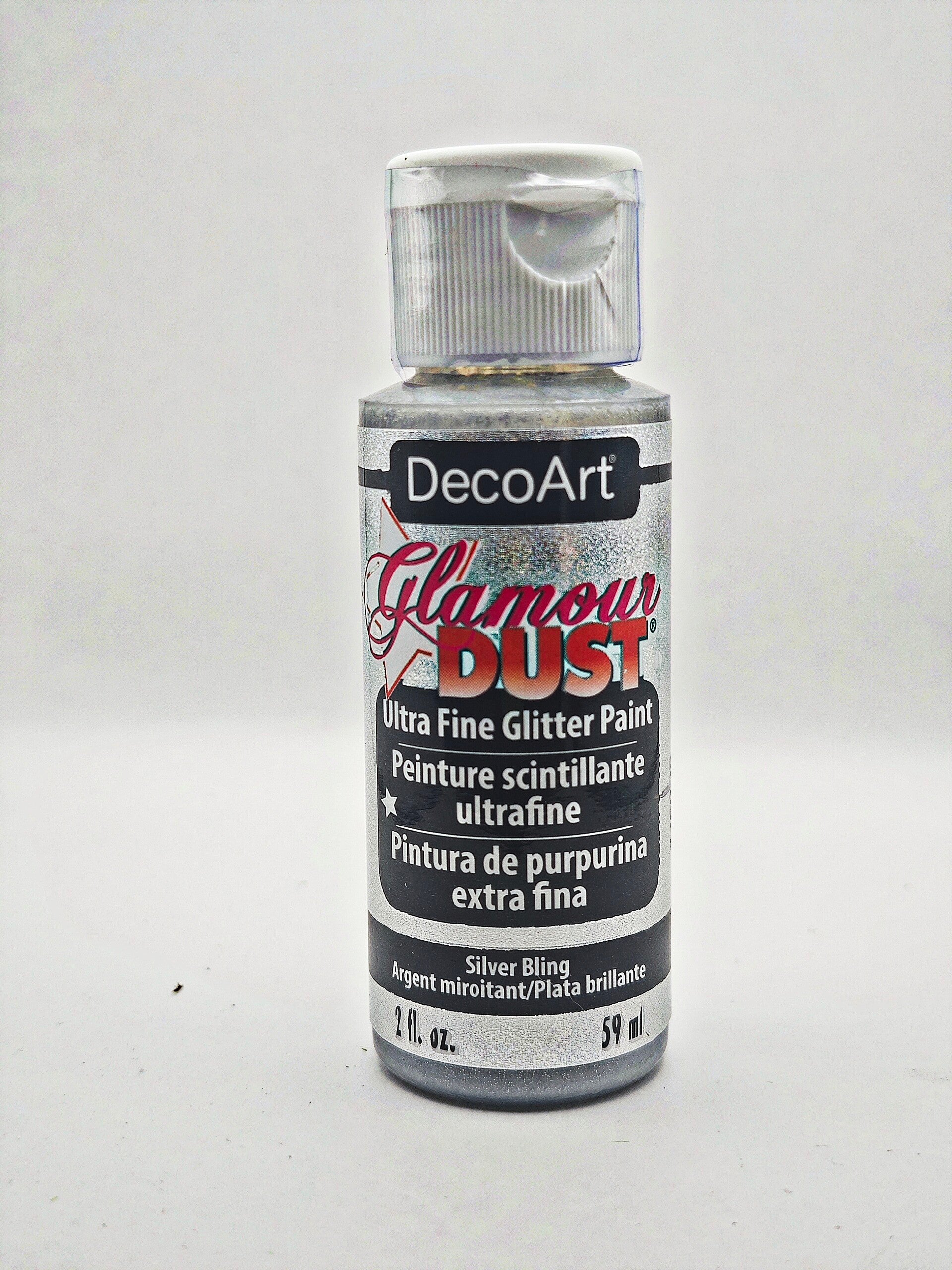 DecoArt Glamour Dust SILVER BLING