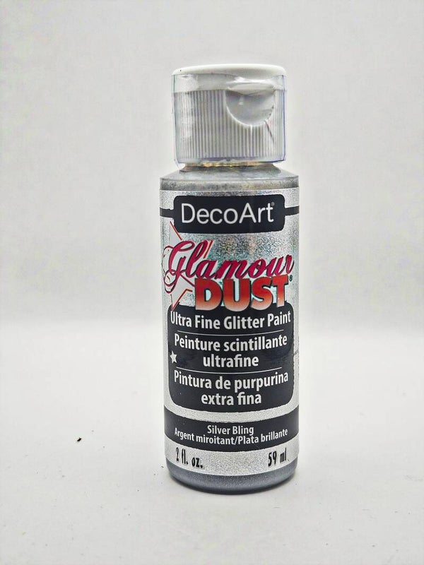 DecoArt Glamour Dust SILVER BLING