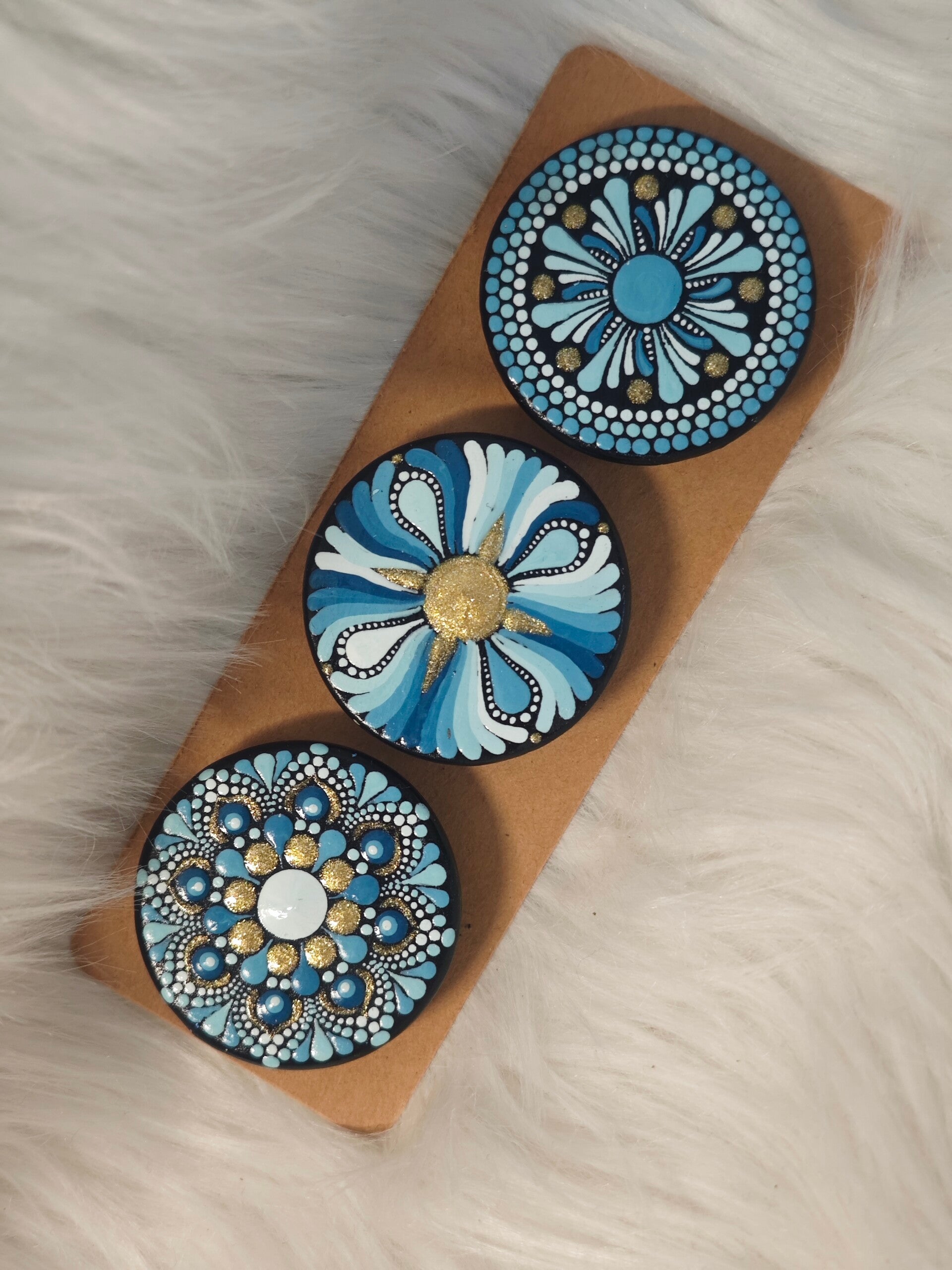 Magnete 3er Set - Türkis