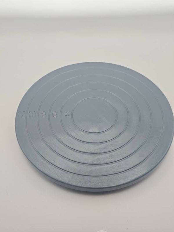 Drehteller 14 cm anthrazit