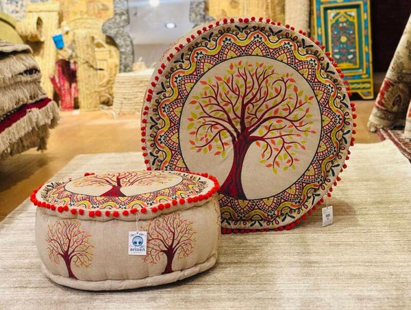 Pouf Arbre De La Vie