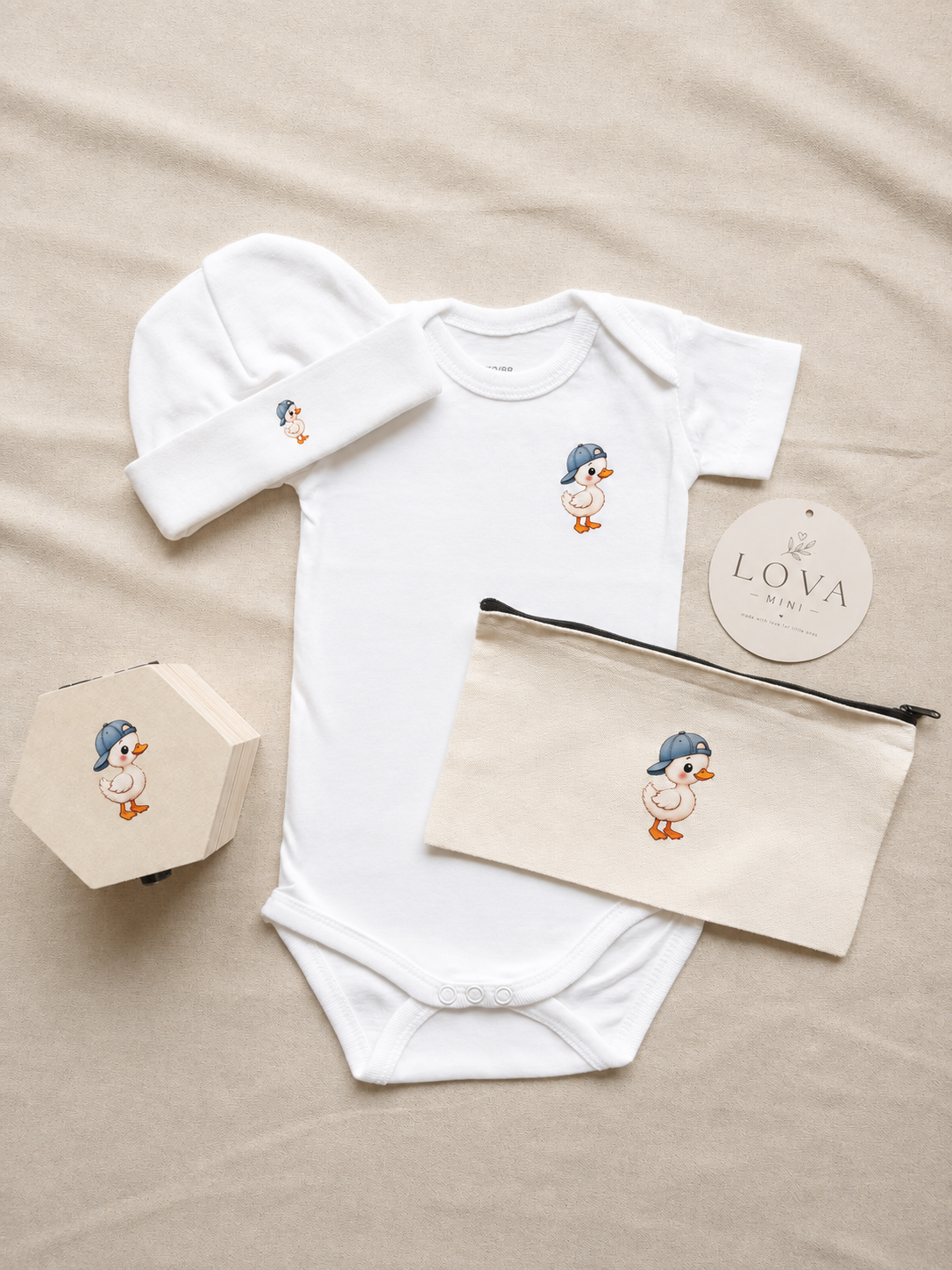 Baby cadeauset - Little Duck