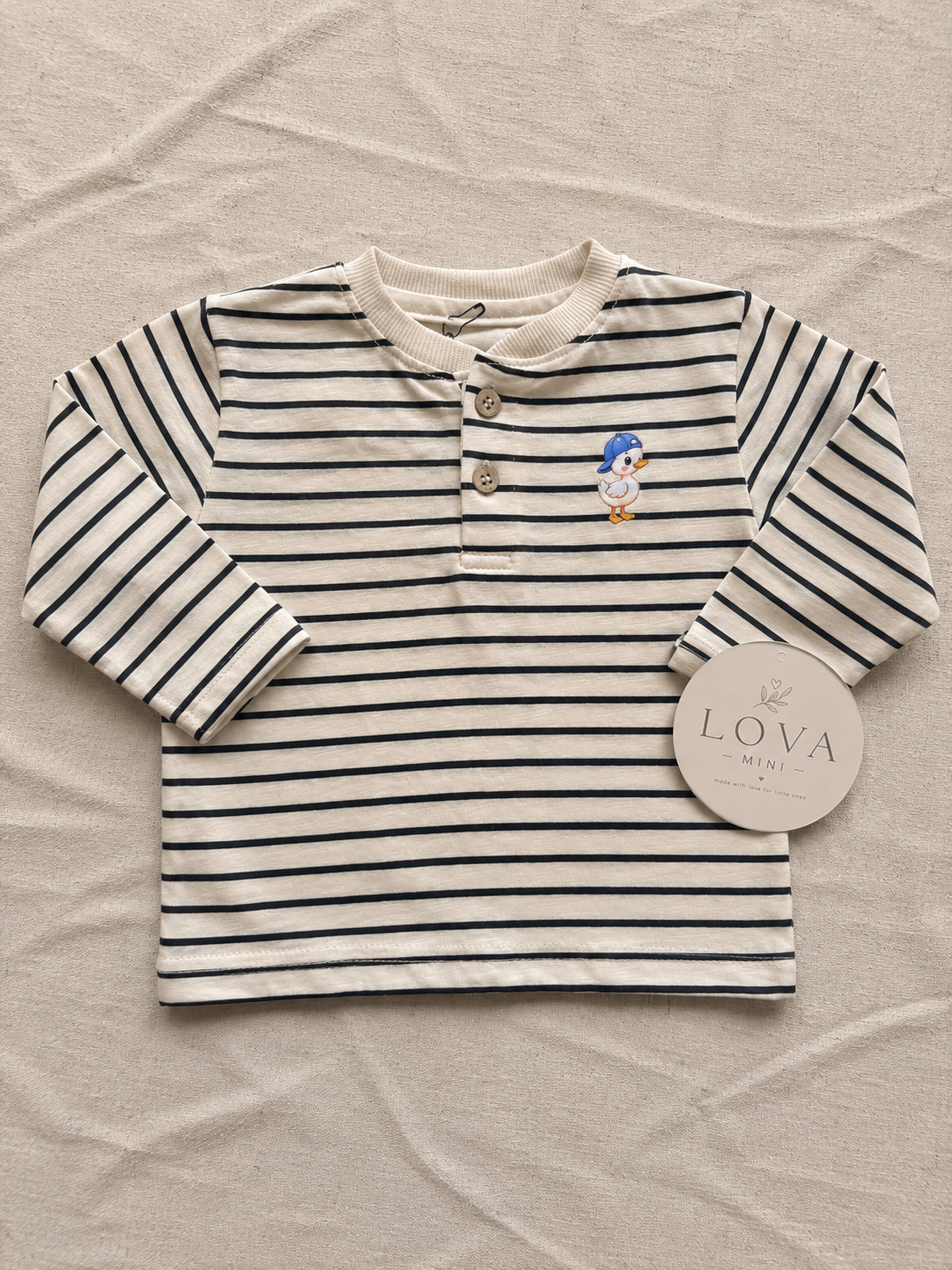 Longsleeve – Little Duck | Gestreept