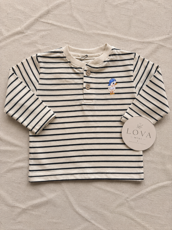 Longsleeve – Little Duck | Gestreept