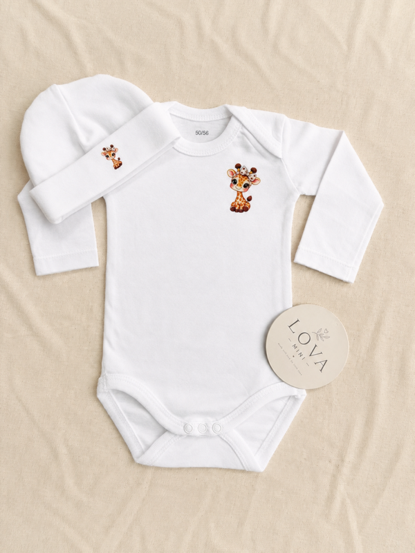 Babyset lange mouwen – Little Giraffe
