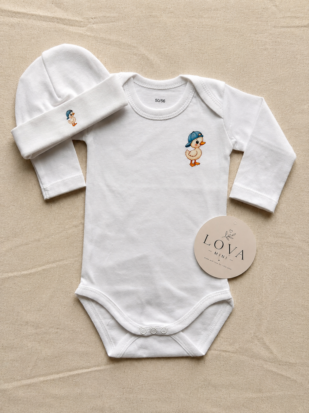 Babyset lange mouwen – Little Duck