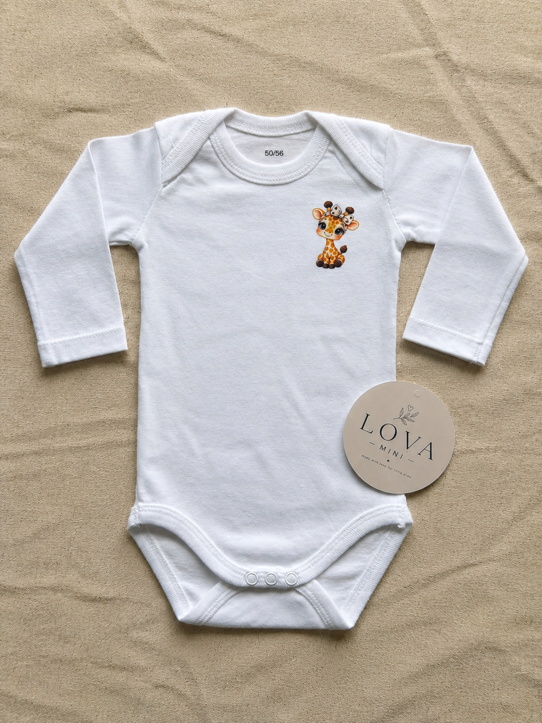 Little Giraffe romper lange mouwen
