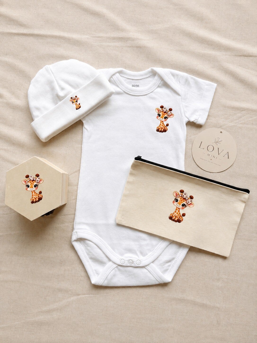 Baby cadeauset - Little Giraffe