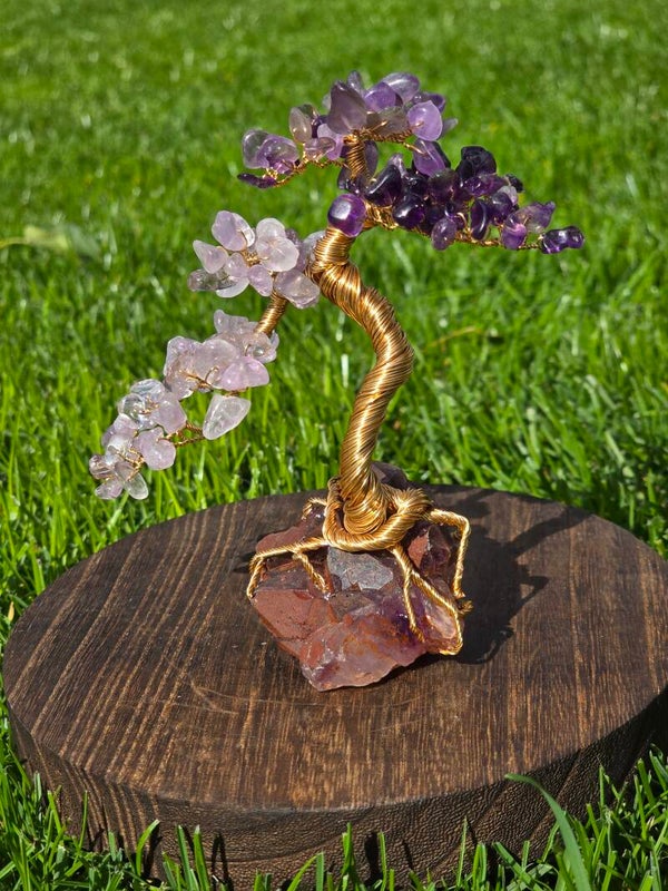 Edelsteenboompje Amethist