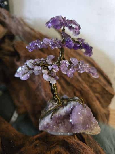 Edelsteenboompje amethist