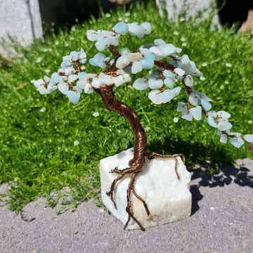 Edelsteenboompje amazoniet