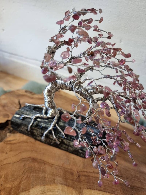 Edelsteenboom roze toermalijn