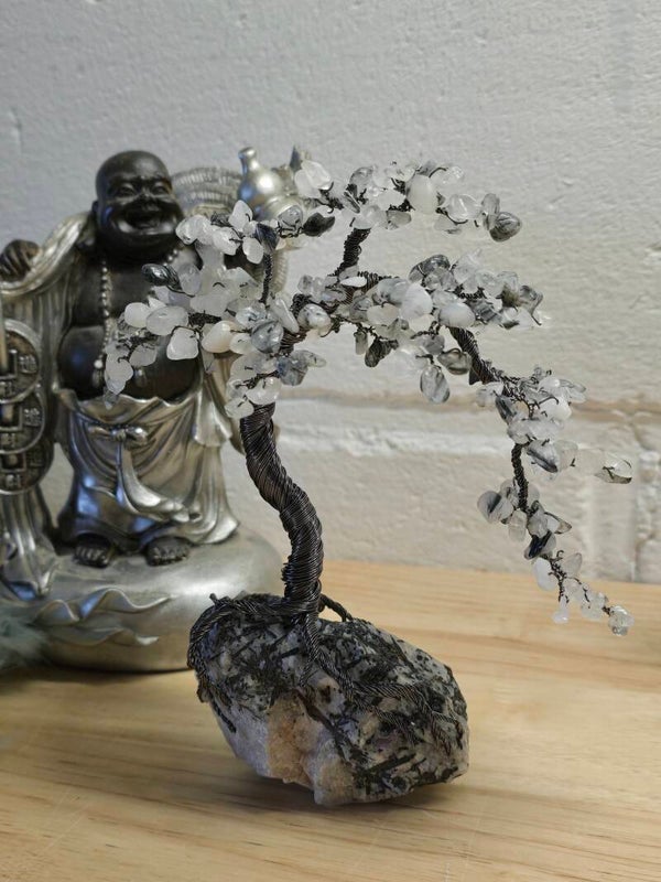 Edelsteenboom toermalijn kwarts