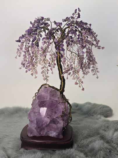 Edelsteenboom amethist