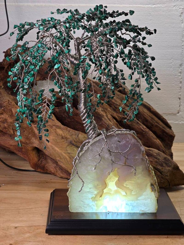 Edelsteenboom malachiet