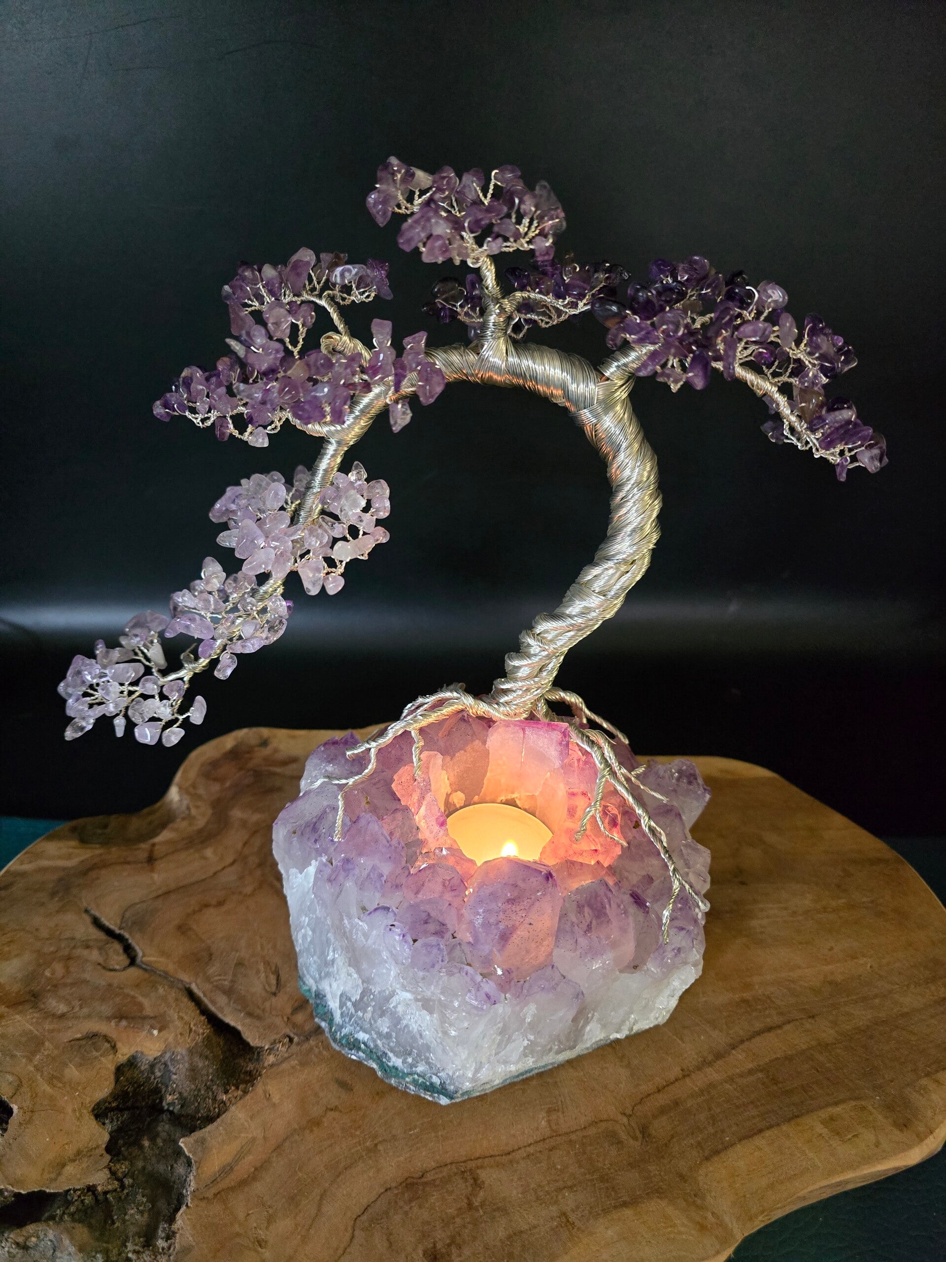 Edelsteenboom amethist