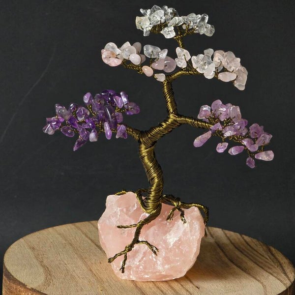 Edelsteen boom gouden driehoek