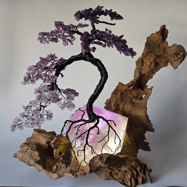 Edelsteenboom amethist