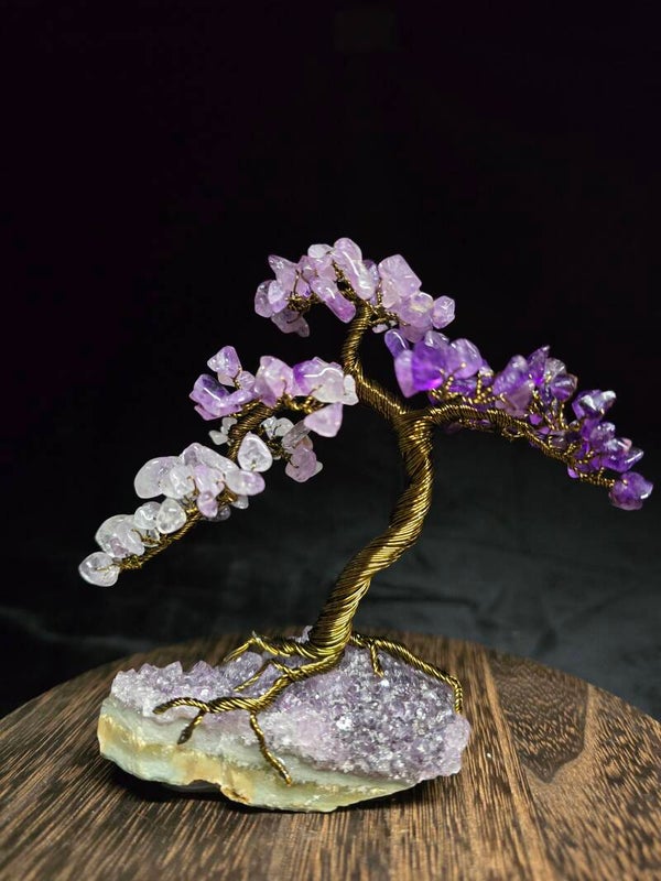 Edelsteenboom amethist