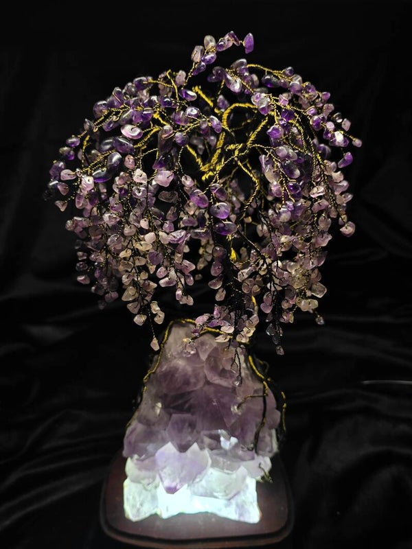 Edelsteenboom amethist