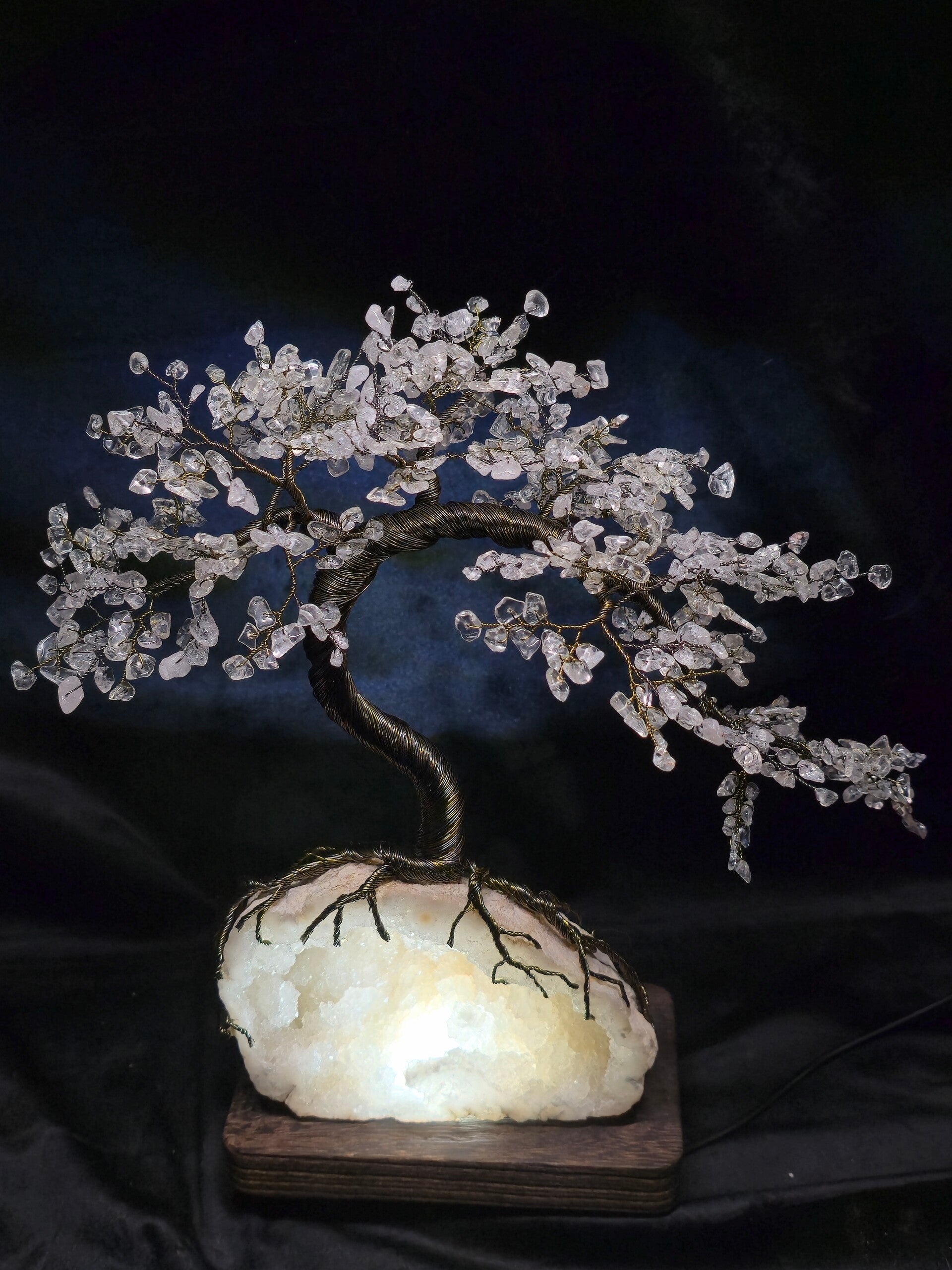 Edelsteenboom bergkristal