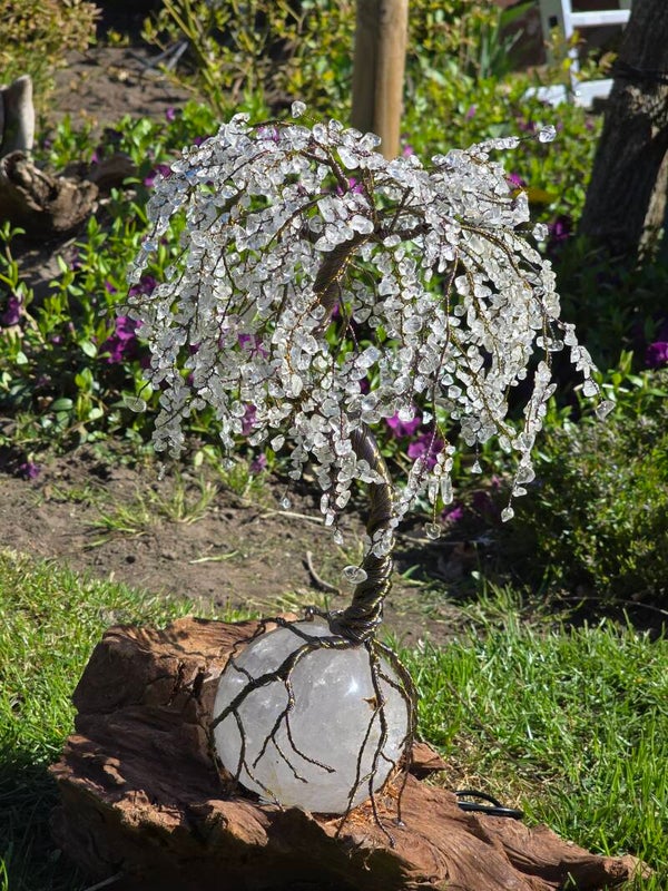 Edelsteenboom bergkristal