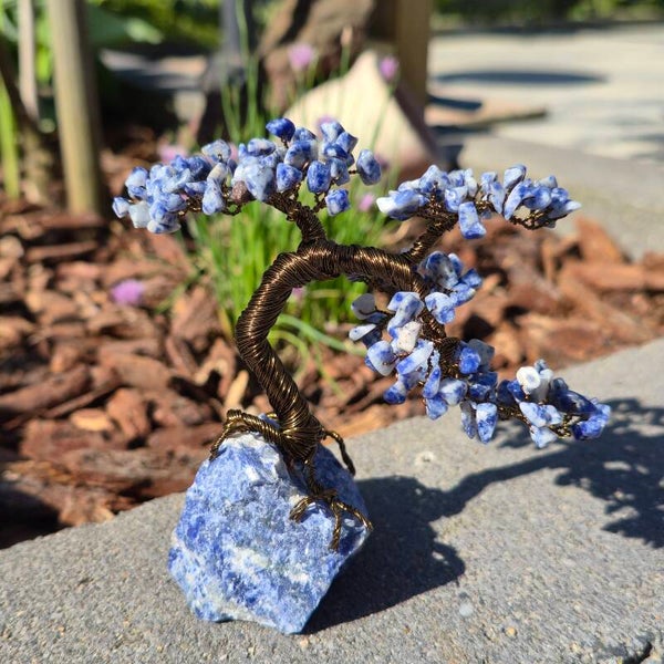 Sodaliet edelsteenboompje