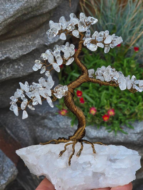 Edelsteenboom bergkristal