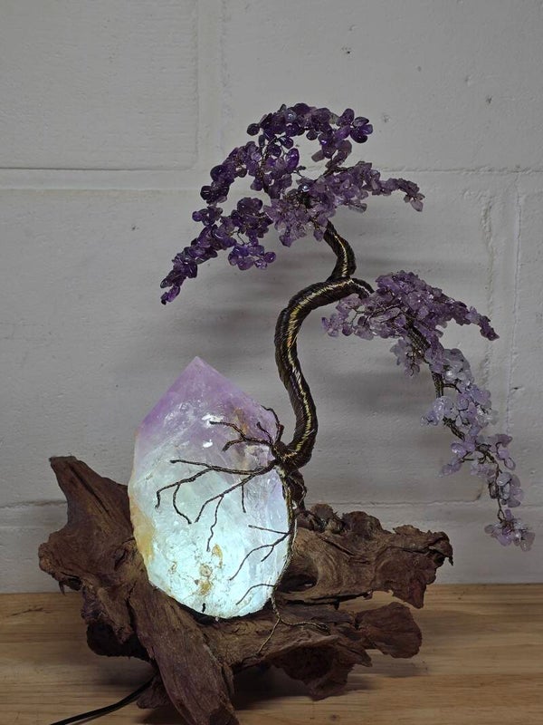 Edelsteenboom amethist