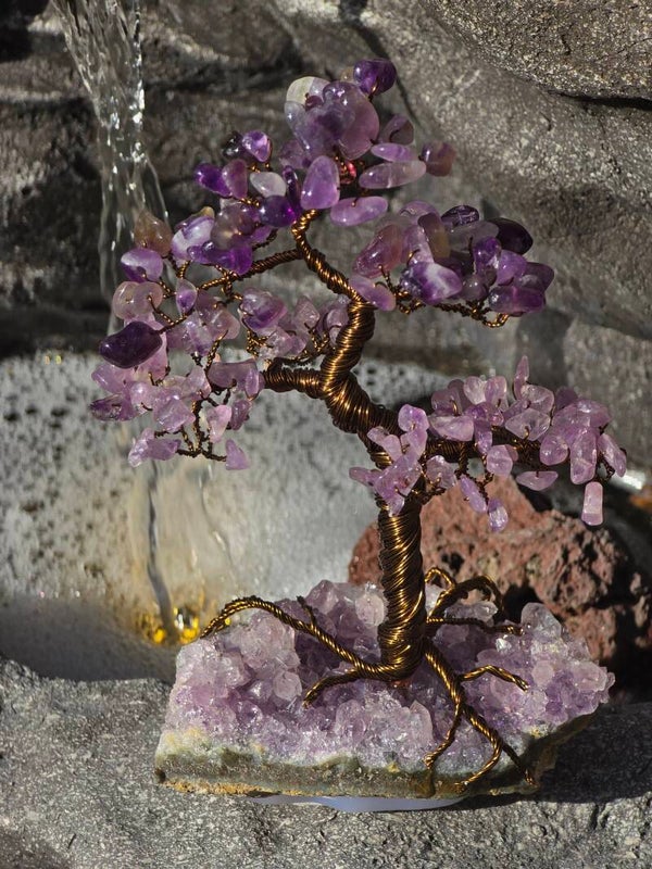 Edelsteenboom amethist