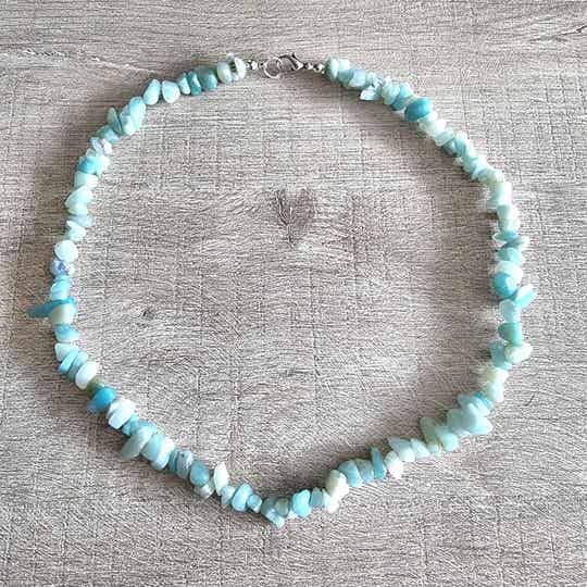 Amazoniet ketting