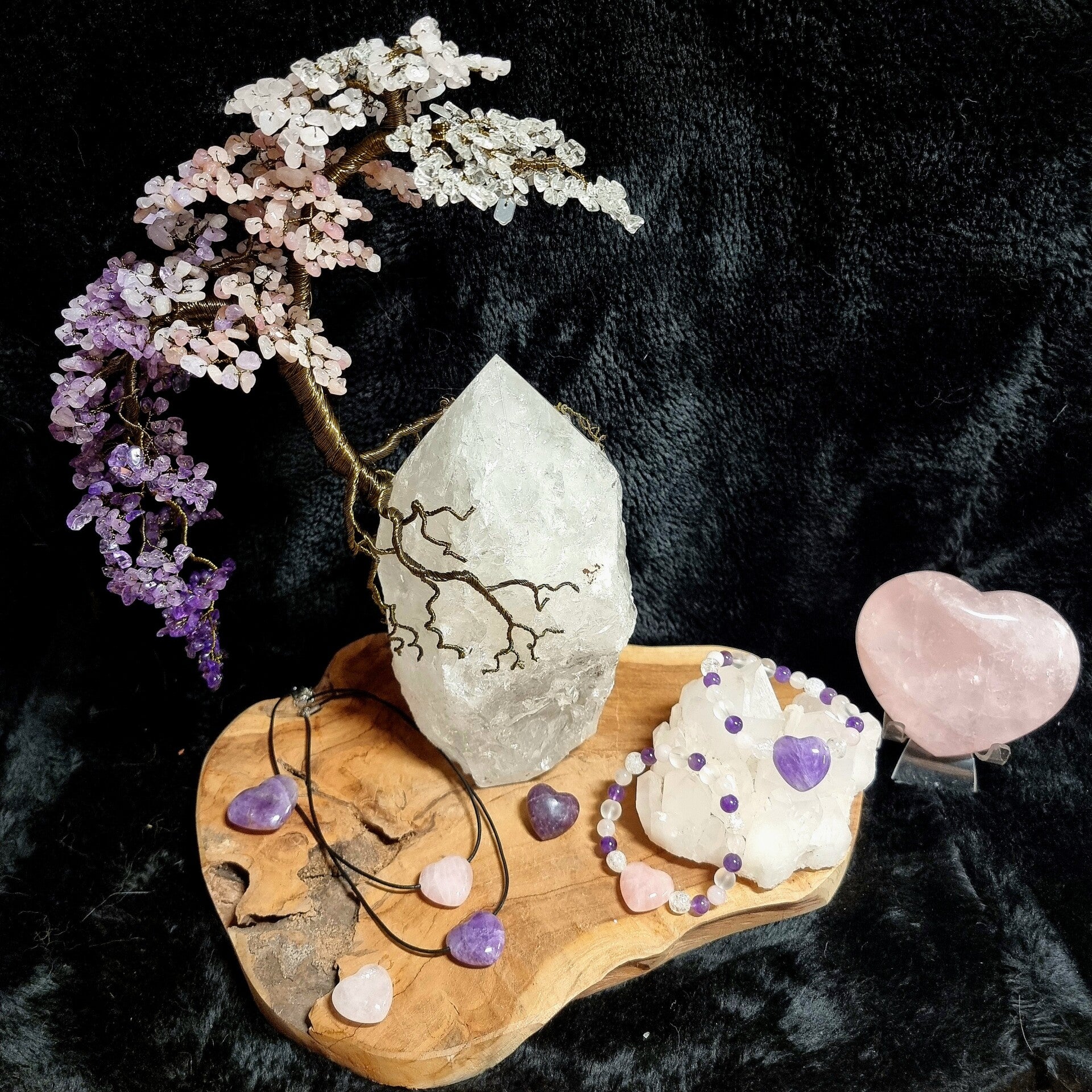 Rozenkwarts Edelstenen | De Goudsbloem