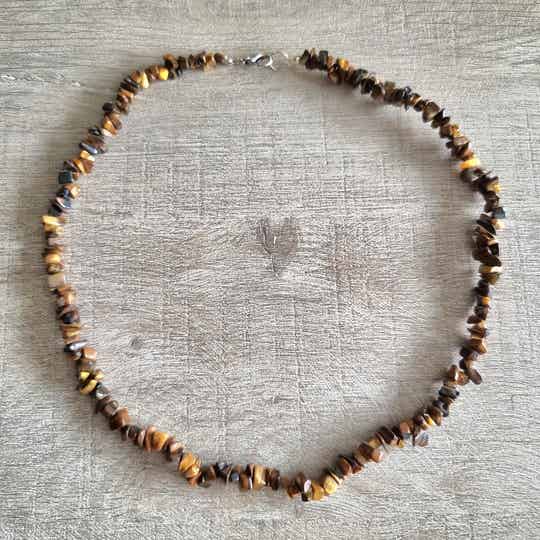 Tijgeroog ketting