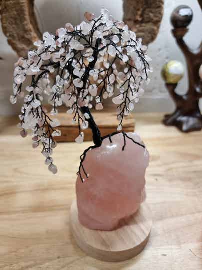 Edelsteenboom Rozenkwarts