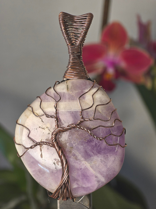 Hanger amethist tree of life