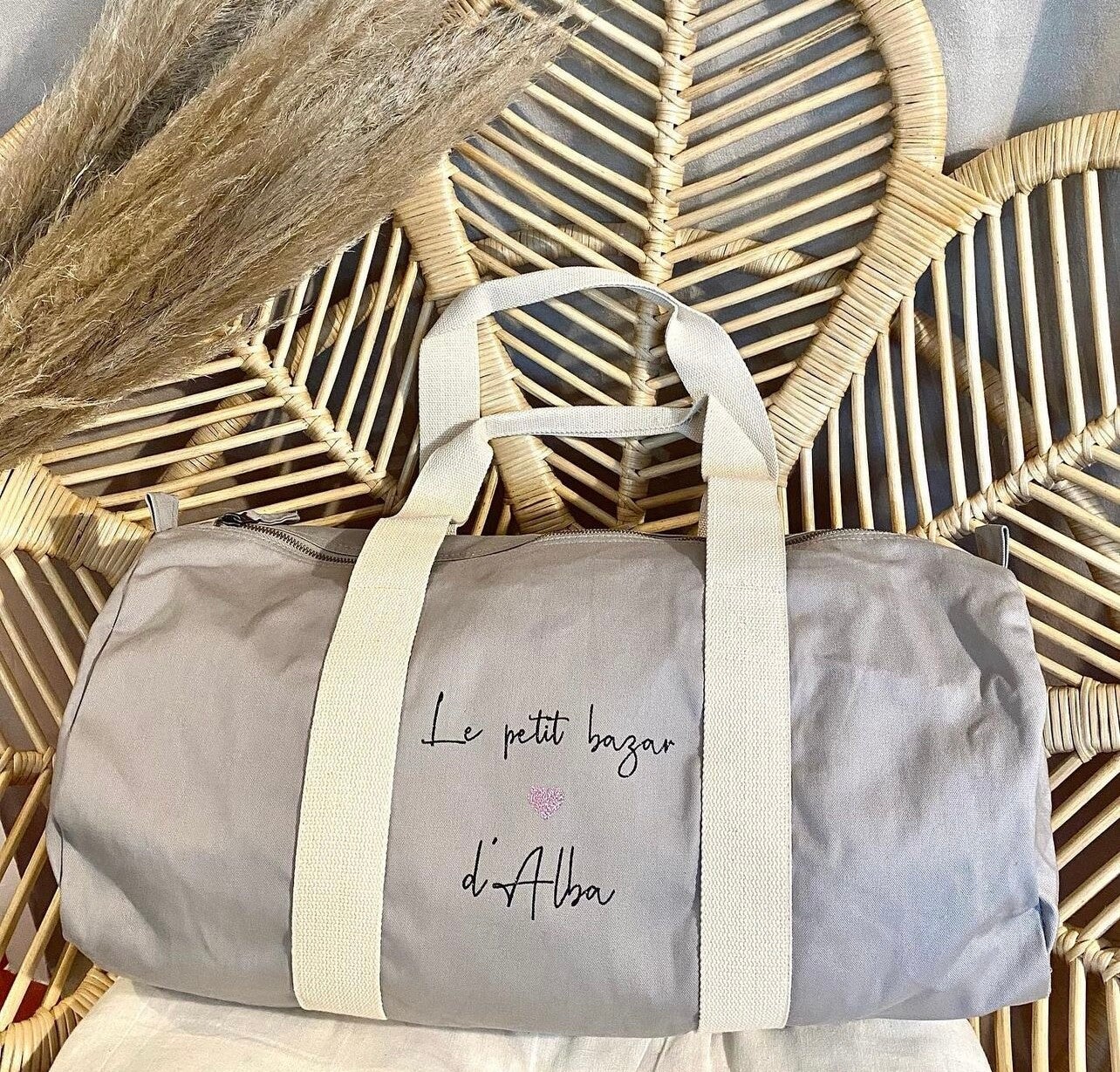 Sac polochon le petit bazar personnalisé