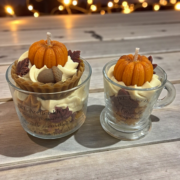 Bougies Citrouille merveilleuse