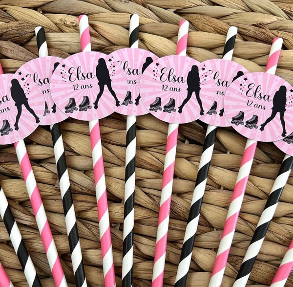 Paille personnalisée