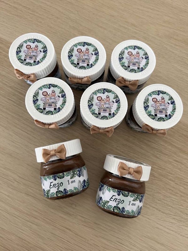 Mini pot de Nutella personnalisé